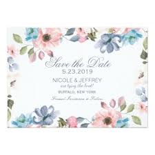 Save the date wording tips & etiquette. Pastel Blue Pink Purple Wedding Save The Date Zazzle Com Wedding Saving Pink Purple Wedding Purple Wedding