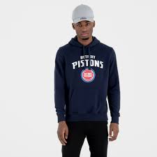 Shop new detroit pistons apparel and gear at fanatics international. Detroit Pistons Team Logo Navy Hoodie New Era Cap