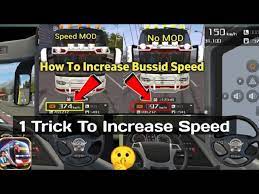 How To Increase Bussid Speed|Bus Simulator Indonesia 100% Work - Youtube