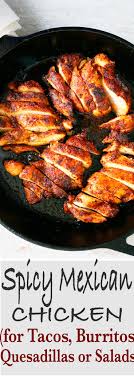 Mexican Spiced Chicken All Purpose Kitchen Hoskins Recipe Spicy Chicken Recipes Easy Mexican Food Recipes Easy Chicken Recipes