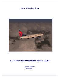 Boeing 737 800 Operating Manual