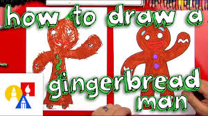 Gingerbread man story jack hartmann. How To Draw A Gingerbread Man Or Woman Youtube