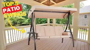 The 5 Best Patio Swings 2024 Reviews