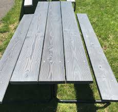 Picnic Table By Rstco Charred In The Style Of Shou Sugi Ban Timber Outdoor Furniture Natural Stain Wood Wood Cladding