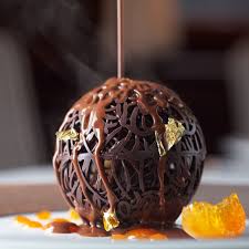 Boule Au Chocolat Sauce A L Orange Recettes Recette Boule Chocolat Recette Recette Dessert