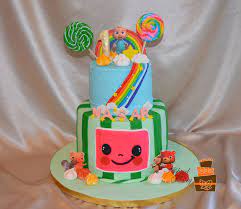 Birthday cakes, decorations, even small glasses should include cocomelon characters. Cakes Cakes And Cakes