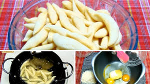 1 butir telur ukuran besar. Cara Membuat Telur Gabus Keju Renyah 5 Bahan Saja Youtube