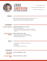 Your curriculum vitae (cv), or resume, is your personal advertisement and chance to make a good first impression with a prospective employer. Professional Software Engineer Resume Templates By Canva