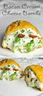 Bacon Cream Cheese Bombs Recipe Appetizer Recipes Food Bacon Cream Cheese Bombs
