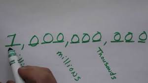 How to write a billion in numbers. How Do You Write 7 Billion Youtube