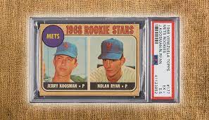 Venezuelan nolan ryan rookies can be worth thousands of dollars even in low grade. Highest Grade 1968 Topps Venezuelan Nolan Ryan Rookie Card Up For Auction