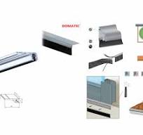 Profilo Alluminio per Spazzola da Porta Profix Df400 ...