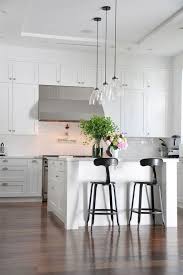 Kitchens French T Back Barstool Shaker Cabinets White Shaker Cabinets Double Stack Upper Cabinets Contemporary Kitchen Modern Kitchen Home Decor Kitchen