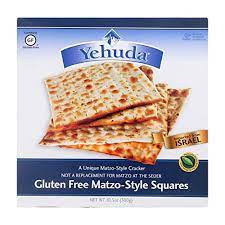 Amazon Com Yehuda Gluten Free Matzo Squares 10 5 Ounce 12 Per Case