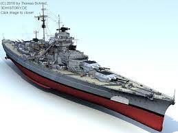 The famous warship exists in two versions a medium detailed,� based on. 3d Models 3dhistory De Battleship Warship Model Model Ships