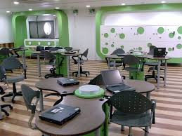 Pin By Suzanne Fioravanti On Classroom Modern Classroom Collaborative Learning Spaces Learning Spaces