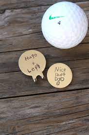 Golf Ball Marker Hat Clip Personalized With Custom Handwriting Etsy Ball Markers Golf Ball Markers Personalized Word Art