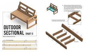 Outdoor Sofa Plans Diy Outdoor Outdoor Sectional Outdoor Diy Projects