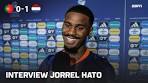 Jorrel Hato omschrijft Jong Portugal - Jong Oranje in één ... - YouTube