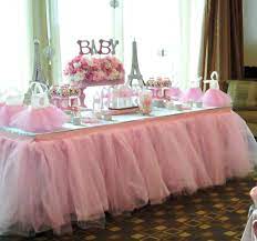 Tutu Table Skirt Custom Made Wedding Birthday Baby Shower Etsy In 2021 Tutu Baby Shower Baby Shower Princess Tutu Table