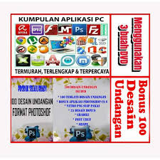 Aplikasi membuat undangan di pc. Dvd Paket Aplikasi Pc Dan 100 Desain Undangan Bisa Edite Di Psd Shopee Indonesia