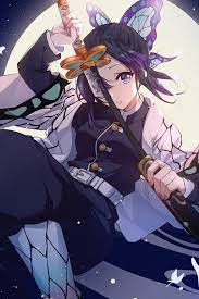 Shinobu Kocho Anime Demon Kawaii Anime Slayer Anime