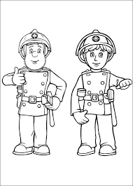 Kleurplaat uit de categorie 'brandweerman sam kleurplaten'. Malvorlage Feuerwehrmann Sam Penny Coloring And Malvorlagan
