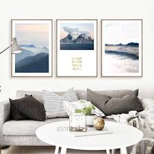 Landscape Painting Flower Flamingo Posters And Prints Nordic Poster Picture Canvas Art Wall Pictures For Living Room Unframed Decor Living Room Pictures Bedroom Design Diy