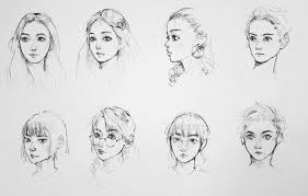 Comme chaque saison année les salons de coiffure nous dévoilent montre les nouveaux modèles coiffures que lon va adorer. 1001 Techniques Et Idees Comment Dessiner Un Visage Comme Un Pro