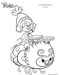 Print Dj Suki Of Trolls Movie Coloring Pages Poppy Coloring Page Cartoon Coloring Pages Disney Coloring Pages