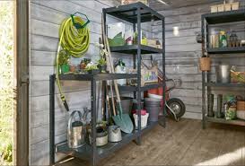 Avec Les Rangements Axiome Decouvrer Des Solutions Pour Toutes Les Pieces Utilitaires Atelier Garrage Cave A Castorama Etagere Metal Amenagement Placard