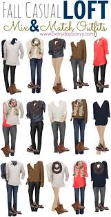 15 Fall Casual Mix And Match Outfits From Loft Mix Match Outfits Fashion Cute Outfits