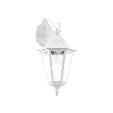 They are a great and simple way to add an extra layer of security however small your outdoor area, don't shy away from installing a wall light. Eglo Navedo White Outdoor Wall Light 93445 Tiffany Lighting Direct