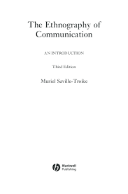Maybe you would like to learn more about one of these? Pdf The Ethnography Of Communication Third Edition Anas El Fezzaz Academia Edu