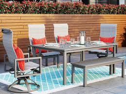 It didn't cost a thing and it worked real. Homecrest Sutton Sling Aluminum Dining Set Hcsttondinset