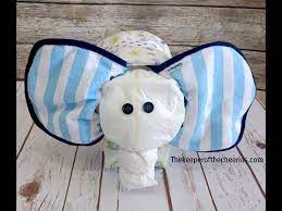 Elephant Diaper Cake Youtube