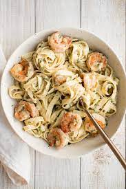 Shrimp Fettuccine Alfredo Pasta Bake Recipe Alfredo Pasta Favorite Pasta Recipes Fettuccine Alfredo