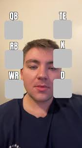 2025 Fantasy Football Lineup #fypシ゚viral🖤tiktok #bekind #sports #filter  #nfl