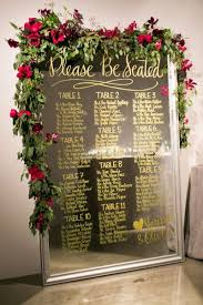 Manhattan Wedding At Glasshouses Wedding Table Assignments Seating Chart Wedding Signing Table Wedding