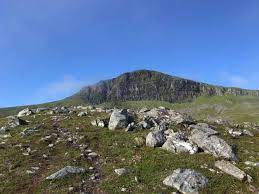 Meraftafjellet (576 moh.) fra østrem. Melen Fra Gadalsvatnet