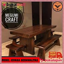 Meja makan kayu solid utuh trembesi buat 8 kursirp5.419.000: Jual Produk Meja Kursi Mebel Kayu Termurah Dan Terlengkap Juli 2021 Bukalapak