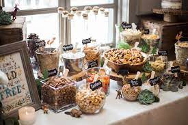 Woodsy Boho Baby Shower Party Ideas Photo 63 Of 91 Woodland Baby Shower Food Baby Shower Woodland Woodland Baby Shower Decorations