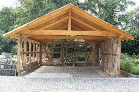Fachwerk Garage Fachwerk Carport Deutsches Fachwerk Ihr Carport Satteldach Carport Bauen Carports