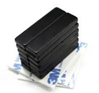 12 Pack Heavy Duty Neodymium Bar Magnets with 3M Adhesive ...