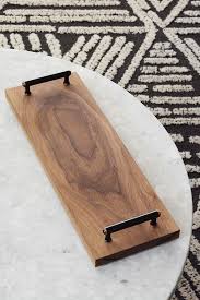 Modern Halloween Decorations In Black And White Diy Wood Projects Diy Tray Modern Halloween Decor