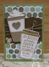 Einladung Mit Dem Stempelset Kaffee Ole Kaffeekarten Einladungen Kaffee Geschenke