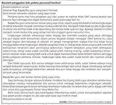 Ucapan puji syukur kepada tuhan yang maha esa 5. Bahasa Indonesia Kelas 9 Materi Tentang Pidato Persuatif Media Pembelajaran Online Guru Spensaka Smpn1kalimanah