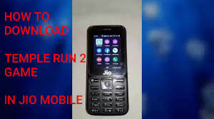 How To Download Temple Run 2 Game In Jio Mobile By Show One Time Youtube