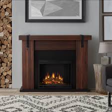 Flickering, lifelike resin logs, dancing flames, and a cracking sound make for a realistic experience, while the front glass stays cool to the touch even when the fireplace is running. The 7 Best Electric Fireplaces That Crackle Portablefireplace Com