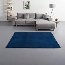 Kunstfell in Marineblau online bestellen